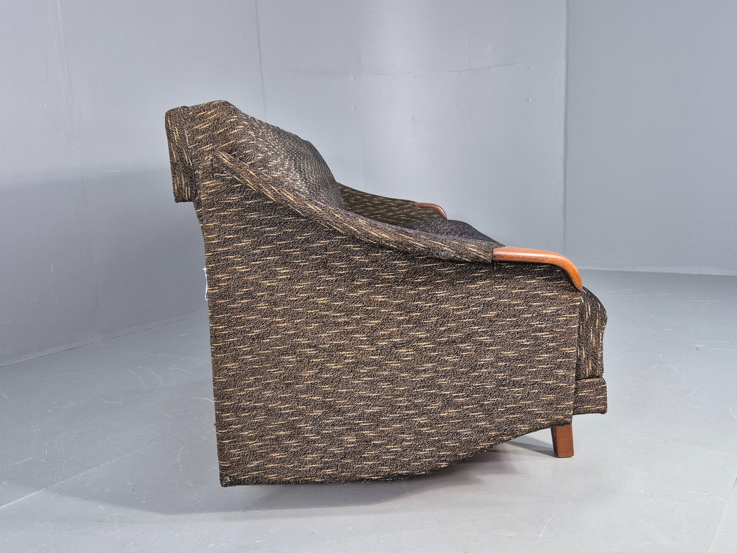 Vintage Danish Mid Century Sofabed, 1960s Design Double Bed Retro EB12395