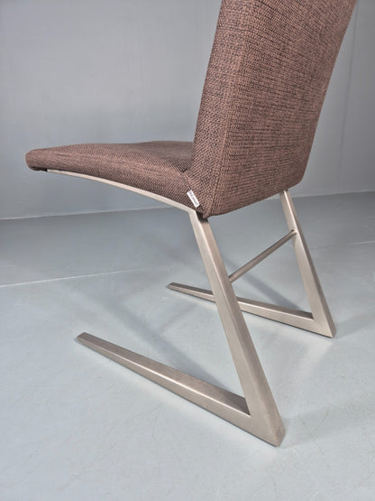 4 Vintage BoConcept Dining Chairs Mariposa Cast Alloy Frame EB12908 MDIN