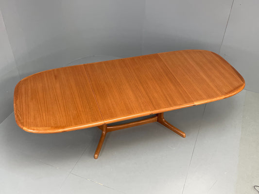 Vintage Teak Dining Table Dyrlund Extending Danish Teak EB12059