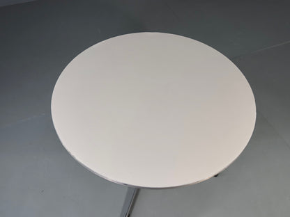 Vintage Fritz Hansen Circular Occasional Table Arne Jacobsen Design EB13003