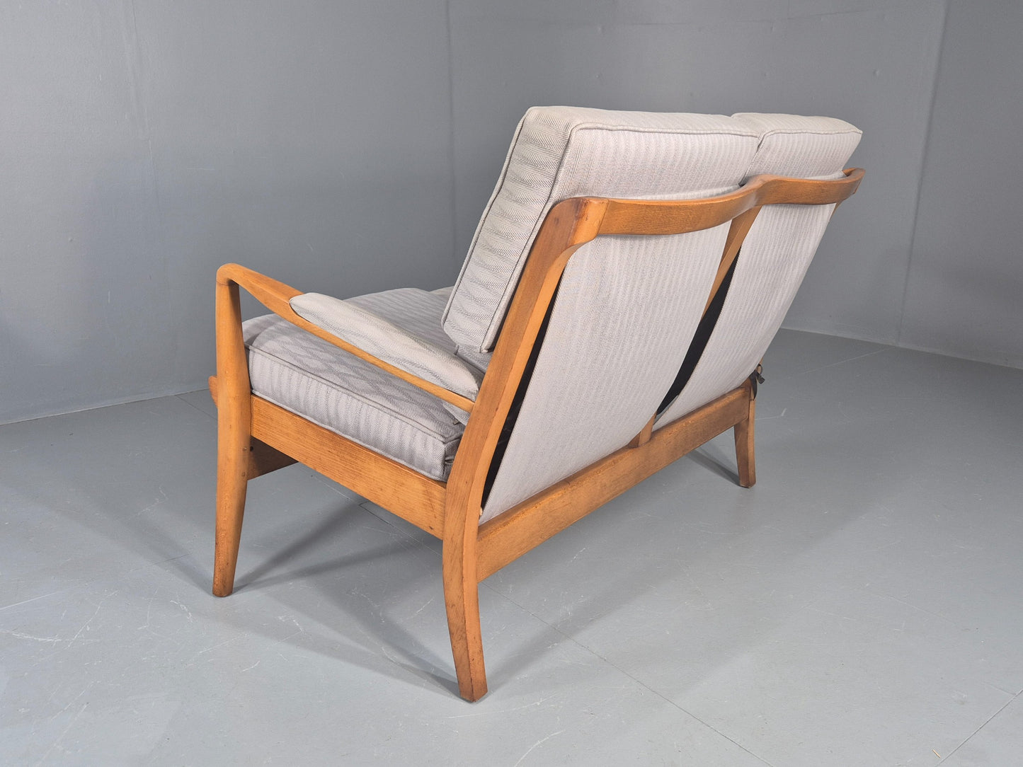 Vintage Cintique 2 Seater Sofa Mid Century 1950s Design Retro EB11946