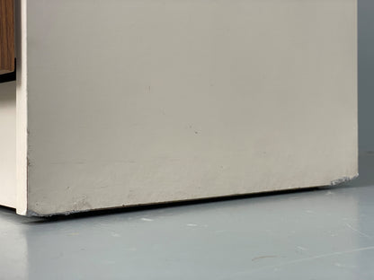 Vintage 1960s Teak Chest Of Drawers Tallboy Mid Century White Retro EB12959