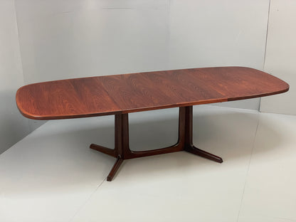 Vintage Dining Table Extending By Gudme Møbelfabrik Danish Mid Century EB12616