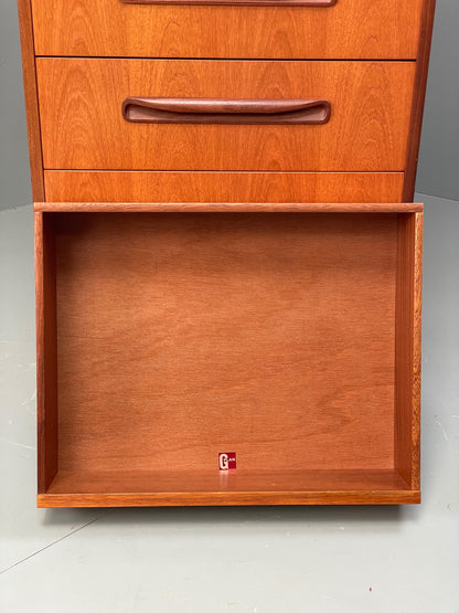 Vintage G Plan Drawers Teak Chest Of Drawers 1960s Fresco Range Retro EB12937