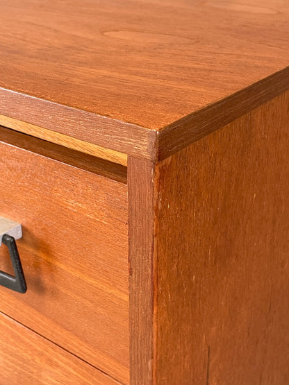 Vintage Chest of Drawers By Symbol 1970s Teak Retro Mid Century EB12201