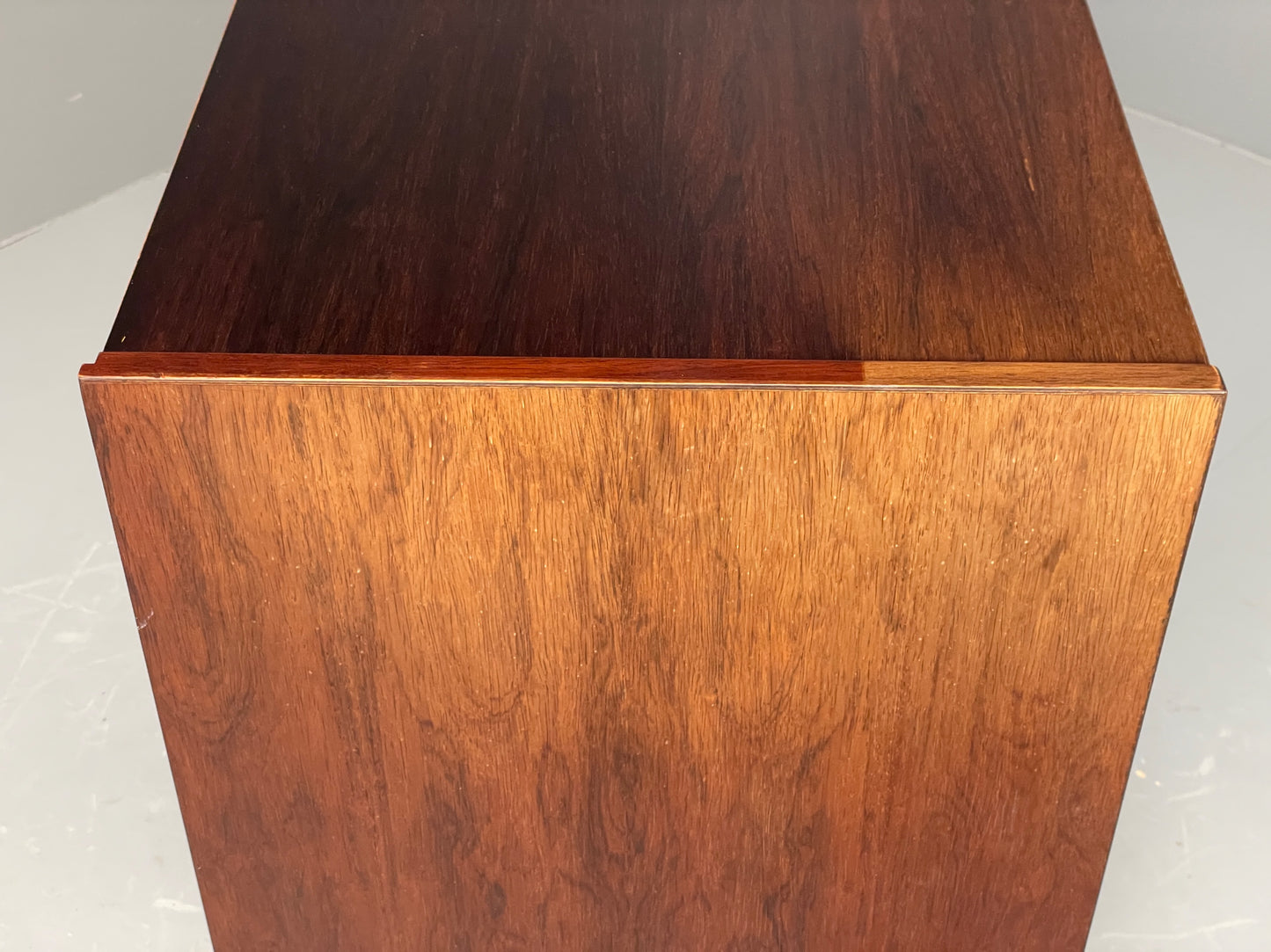 Vintage 1960s Compact Sideboard Cabinet Danish Mid Century Storage EB12341