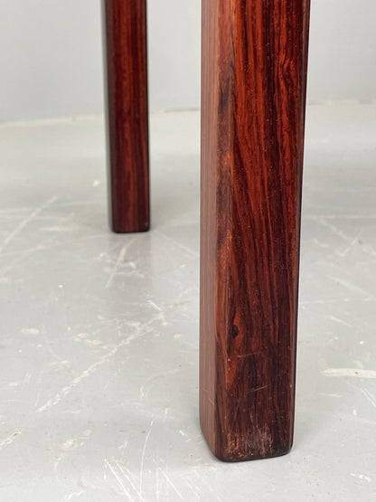 Vintage Danish Coffee Table 1960s Darkwood Mid Century Modern EB12280