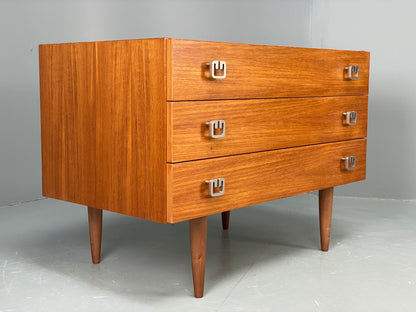 Vintage Chest Of Drawers Teak Danish 1970s Retro Mid Century EB12348
