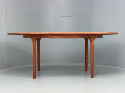 Vintage McIntosh Dining Table Oval Teak Extending Mid Century 1970s Retro EB12928