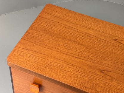 Vintage Teak Chest of Drawers By Stag 1970s Retro Midcentury Bedside EB12924