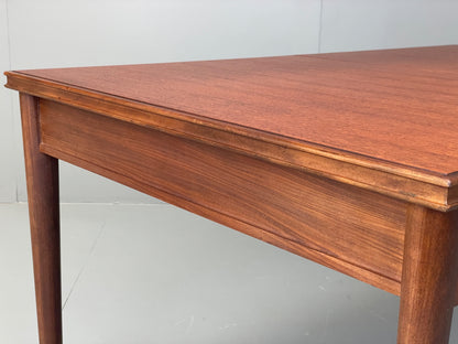 Vintage Teak Dining Table Extending Mid Century 1960s Retro Rectangular EB12952