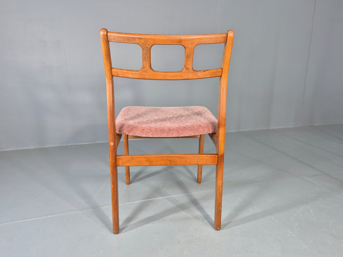 6 Vintage Teak Dining Chairs 1970s Retro D Scan Brand New Upholstery EB12160
