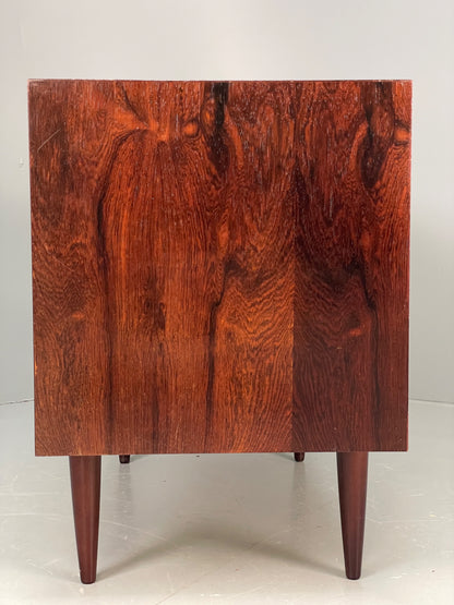 Vintage Chest Of Drawers 1960s Danish Mid Century Darkwood EB12360