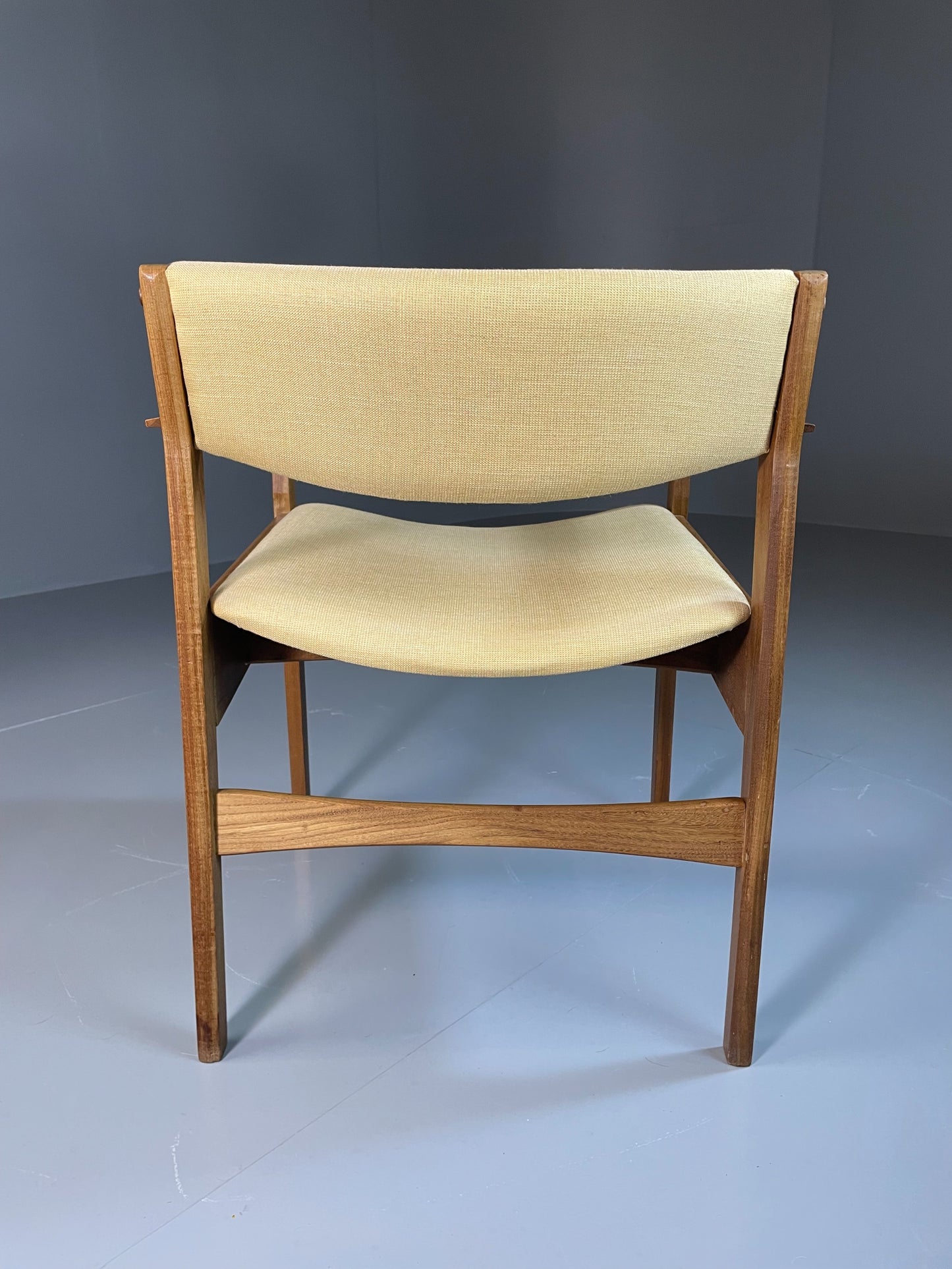 Vintage Mid Century Desk Elbow Chair Danish Teak Retro 1960s EB06348