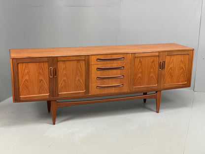 Vintage G Plan Sideboard Teak Fresco Mid Century Retro 1960s Shelving EB13109