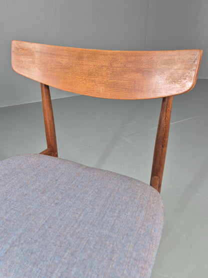 Vintage G plan Danish Design Lounge Chair Teak Frame 1960s New Seat MCM EB11891