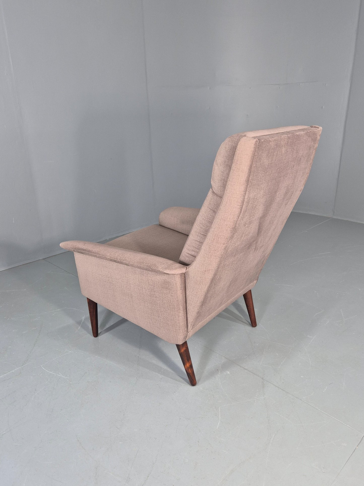 Vintage Lounge Chair Folke Ohlssen Fritz Hansen Denmark New Upholstery  EB12787