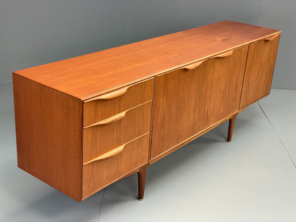 Vintage Teak Sideboard McIntosh 1960s Mid Century Drawers Shelves EB12876