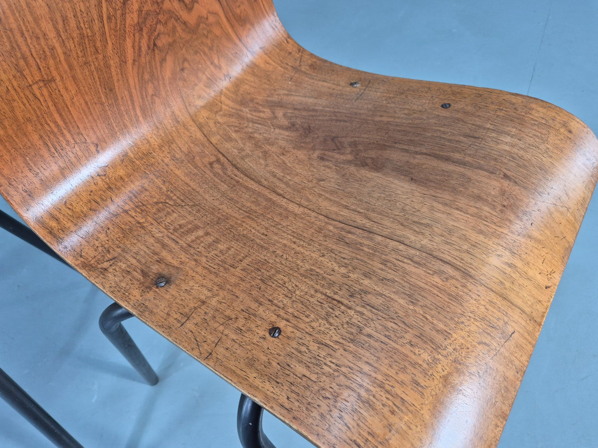 2 Vintage Robin Day Q Stak Chairs for Hille 1950s Design MCM Retro EB13130