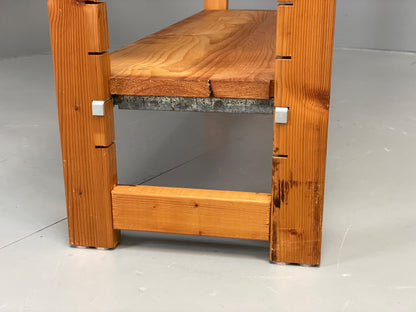 Vintage Pine Shelving Unit Adjustable Modular Open Retro Bruynzeel Solid EB13162