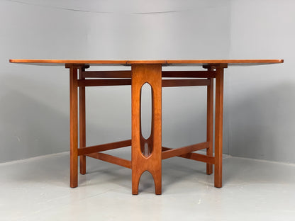Vintage Teak Dropleaf Table By Jentique 1960s Mid Century Retro EB12502