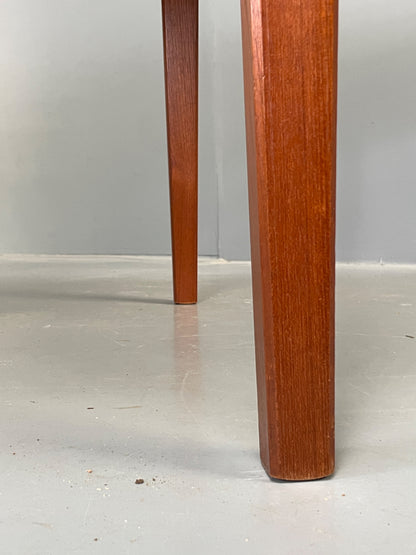 Vintage Teak Dining Table 1960s Danish Extending Draw Leaf EB12340