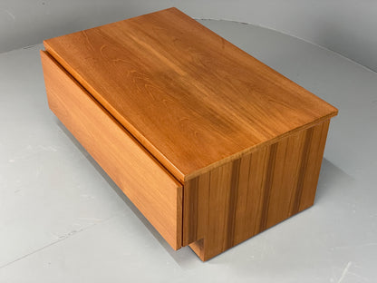 Vintage Teak Drawer TV Unit By Beaver & Tapley Retro Storage EB13155