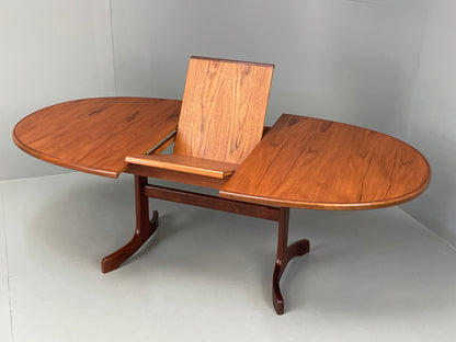 Vintage G Plan Dining Table Oval Teak Fresco Range 1960s Mid Century EB12942