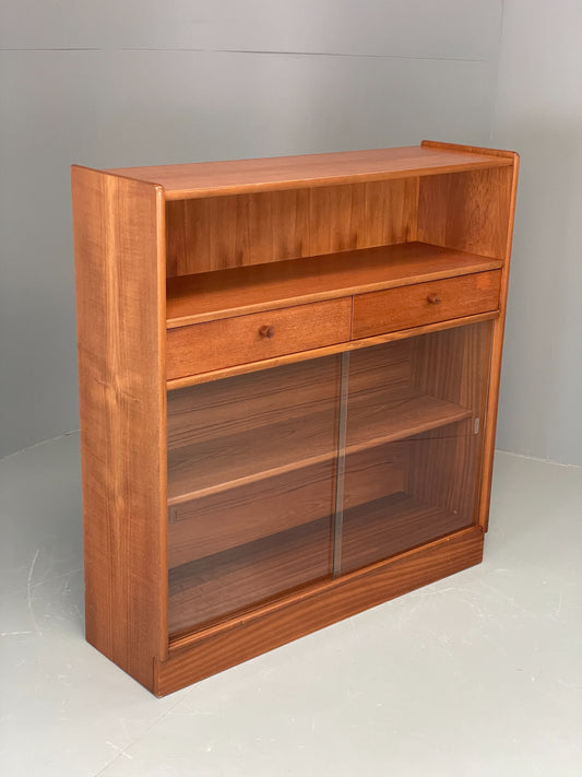 Vintage Nathan Shelving Unit Glazed Drawers 1970s Retro EB12203