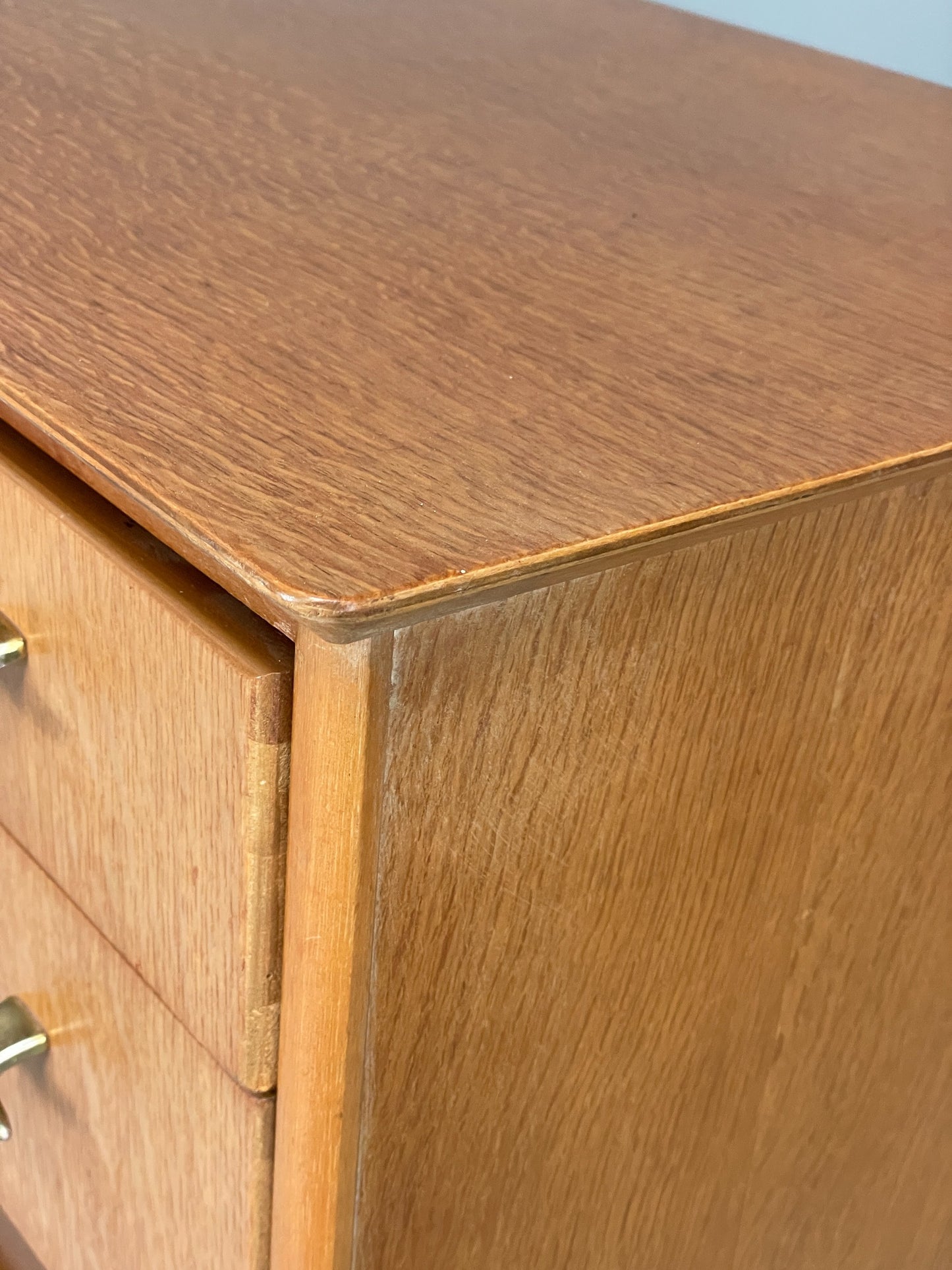 Vintage Chest Of Drawers 1960s By Lebus Oak Mid Century Retro EB12079