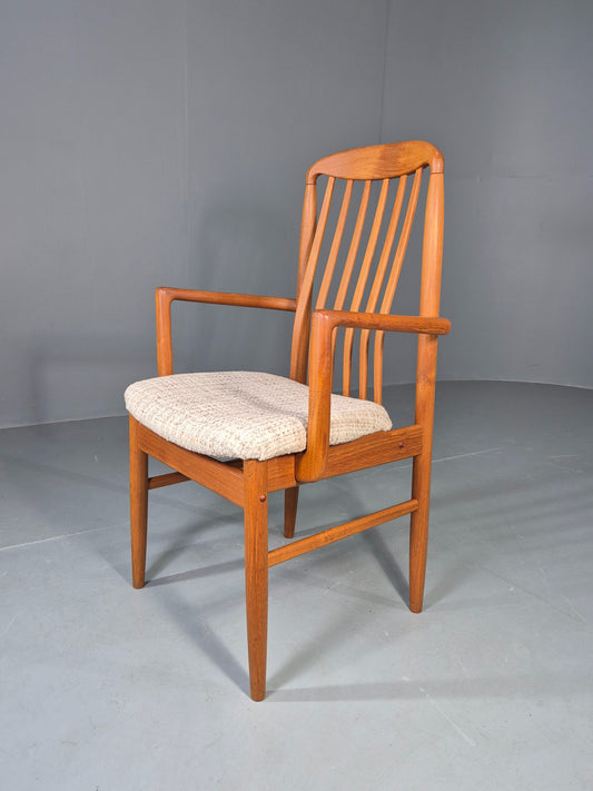 Vintage Benny Linden Carver Chair Teak Frame 1970s Retro MCM Original EB13059