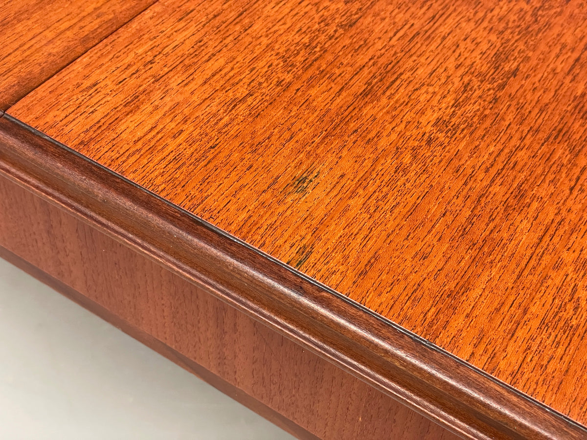 Vintage Teak Dining Table Extending Mid Century 1960s Retro Rectangular EB12952