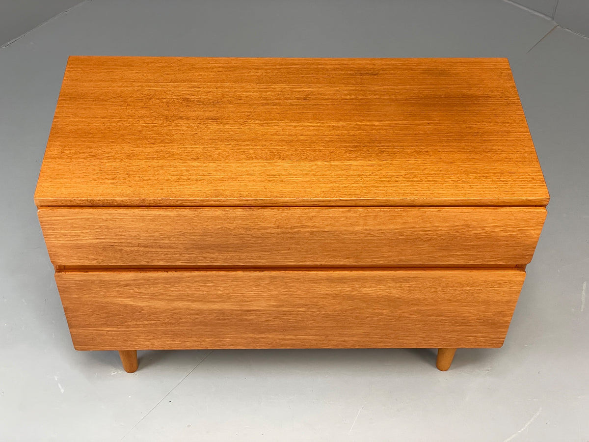 Vintage Chest Of Drawers Teak By Beaver & Tapley Retro 1980s EB13163