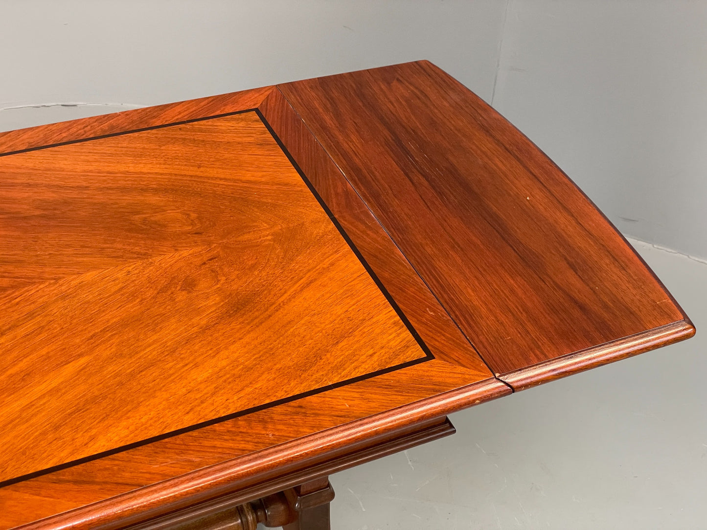 Vintage Walnut Coffee Table Danish 1960s Drop Leaf Retro EB12329