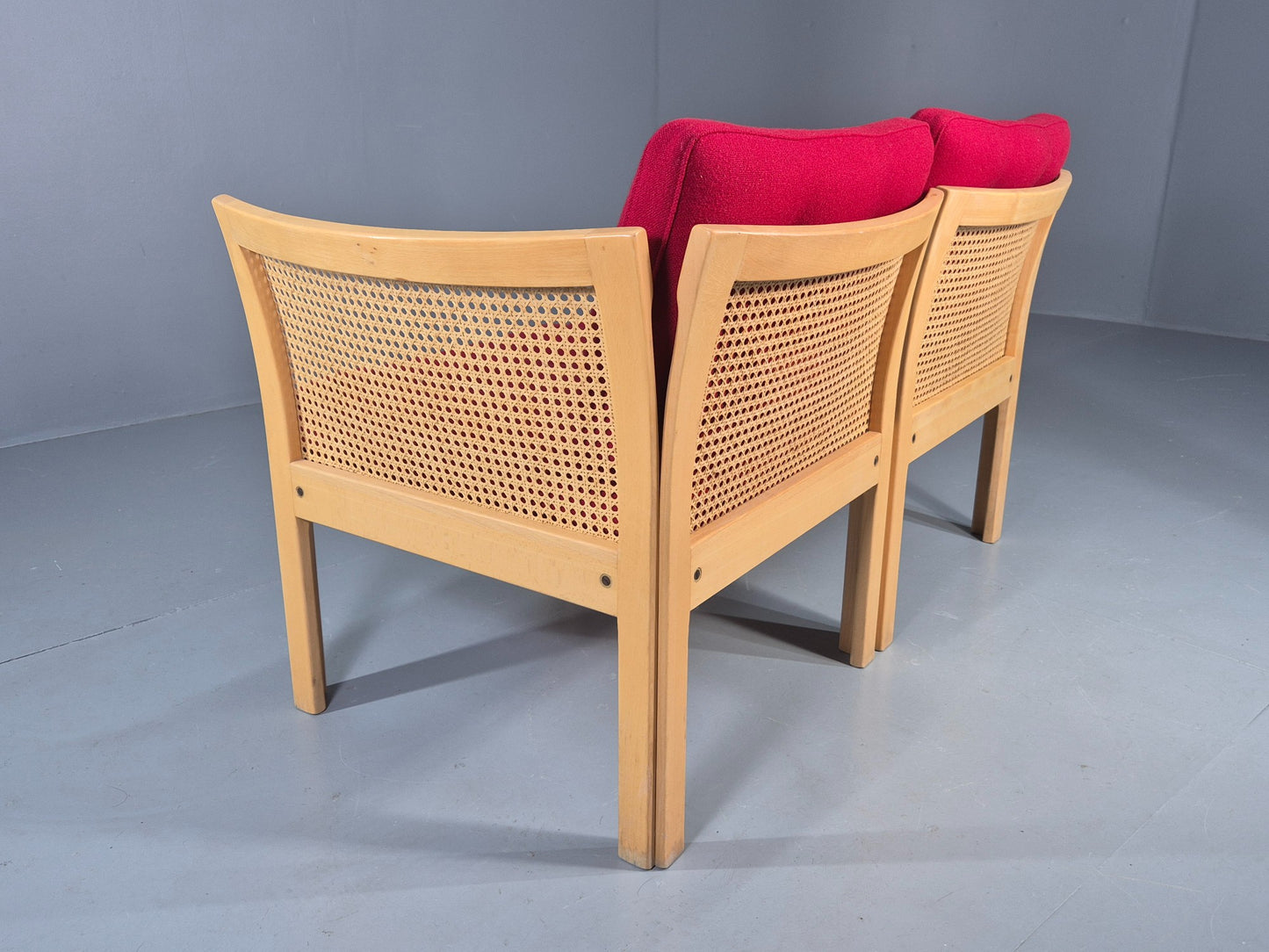 Vintage Mid Century 2 Seater Sofa Illum Wikkelso Plexus Retro Danish EB12389