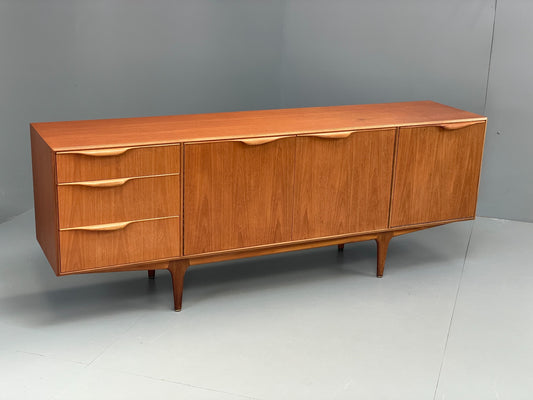 Vintage Teak Sideboard McIntosh 1960s Mid Century Drawers Shelves EB12876