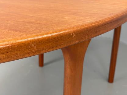 Vintage McIntosh Dining Table Oval Teak Extending Mid Century 1970s Retro EB12928