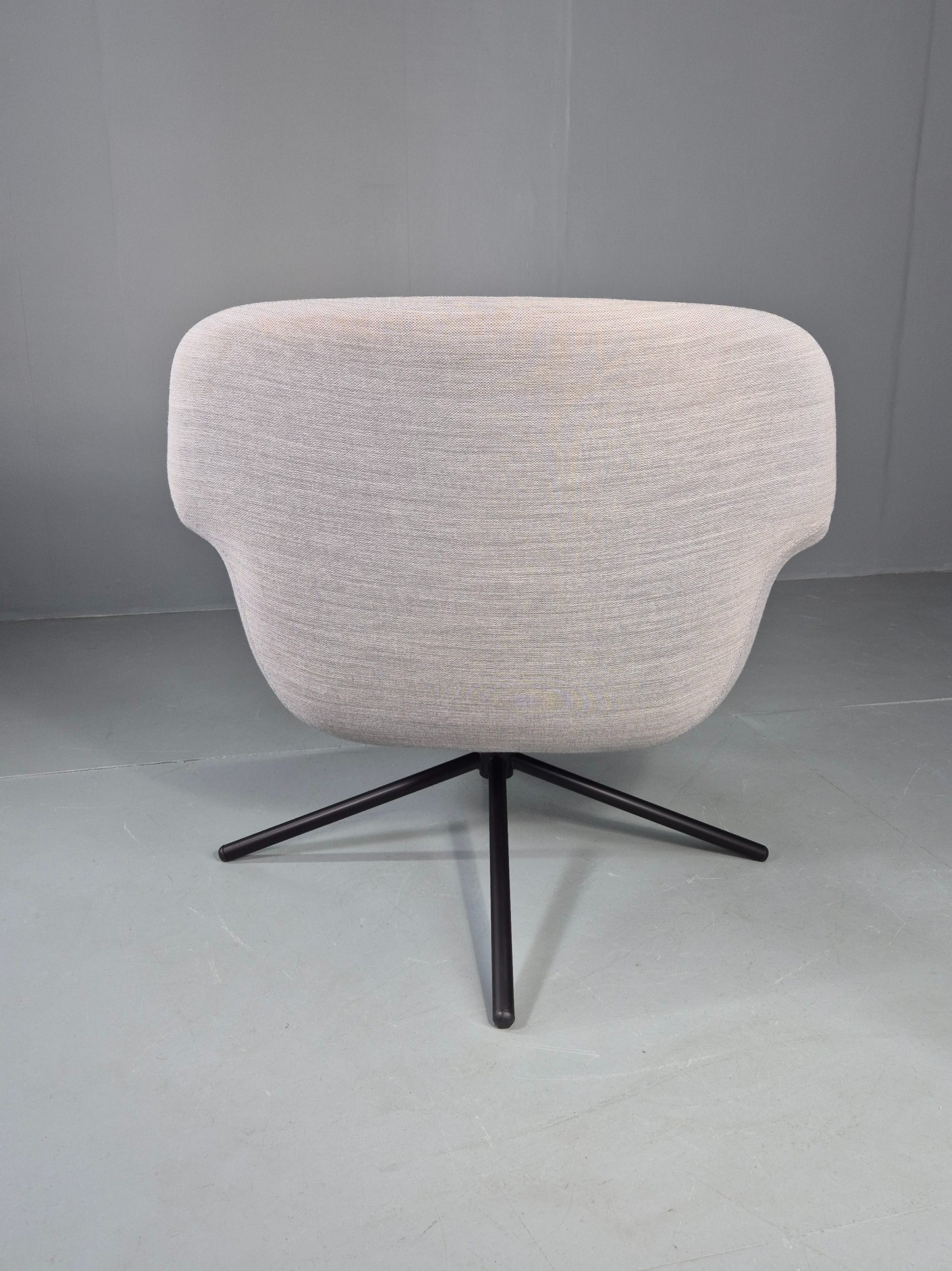 Vintage Swivel Lounge Chair Icons of Denmark Smile Chair Retro Modern EB12855