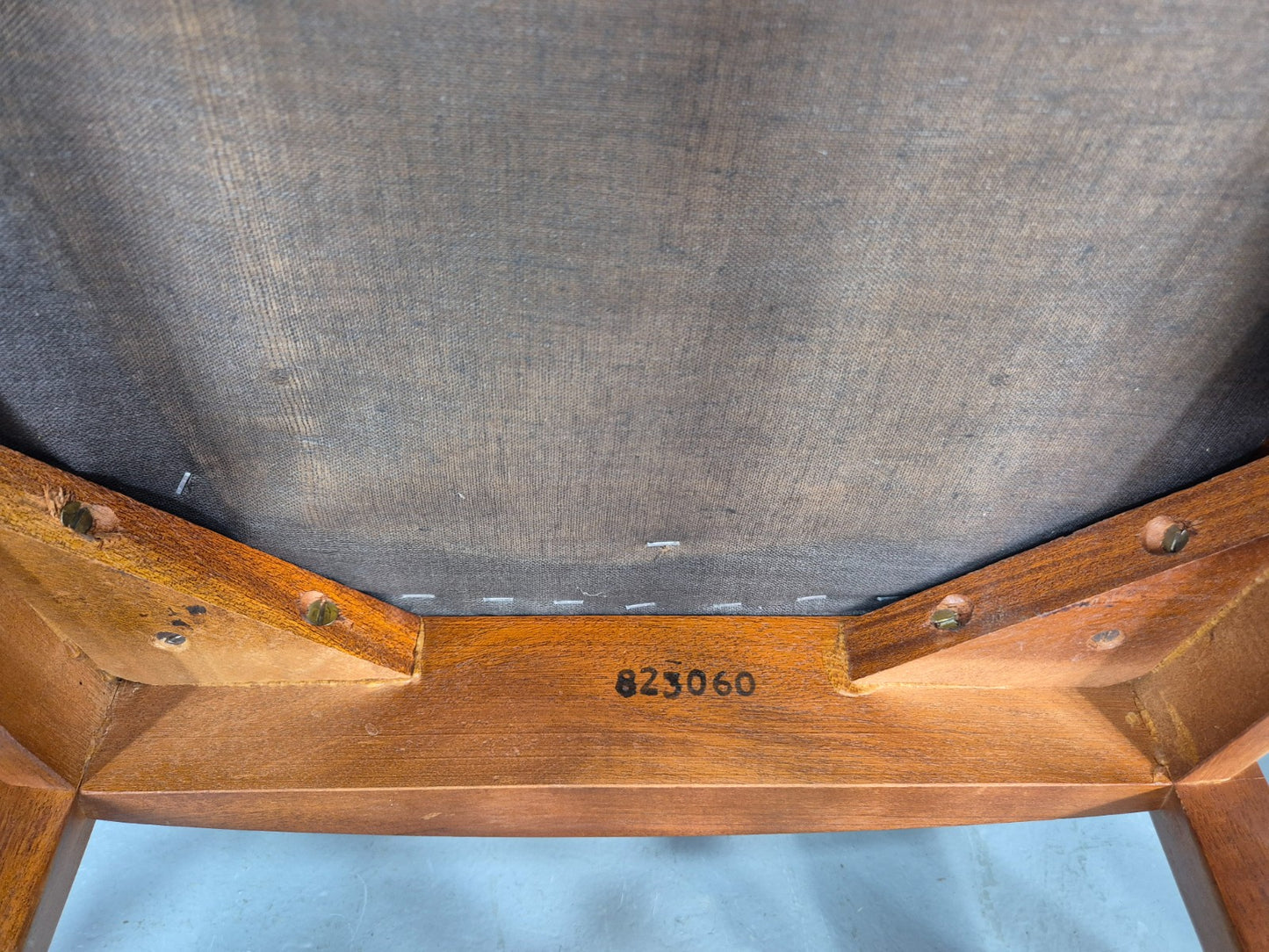 4 Vintage McIntosh Dining Chairs High back ladder Style 1960s Retro MCM EB12861