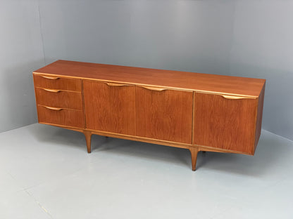 Vintage McIntosh Teak Sideboard 1960s Mid Century Drawers Shelves EB11686