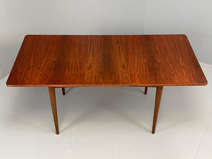 Vintage Walnut Dining Table Extending Mid Century 1960s Retro EB12960