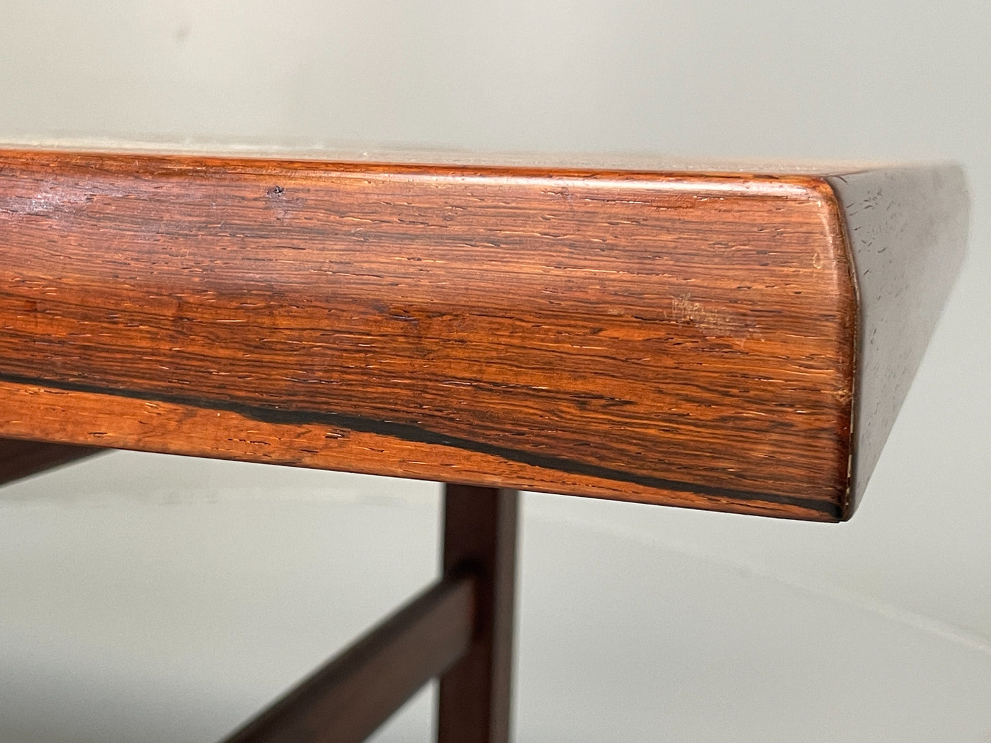 Vintage Rosewood Coffee Table 1960s Tile Topped By Arrebo Mid Century EB10871