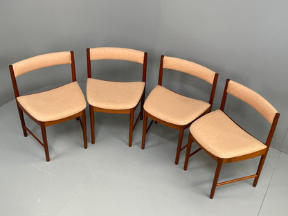 Vintage McIntosh Dining Table & 4 Chairs Teak Mid Century Retro Extending 12814