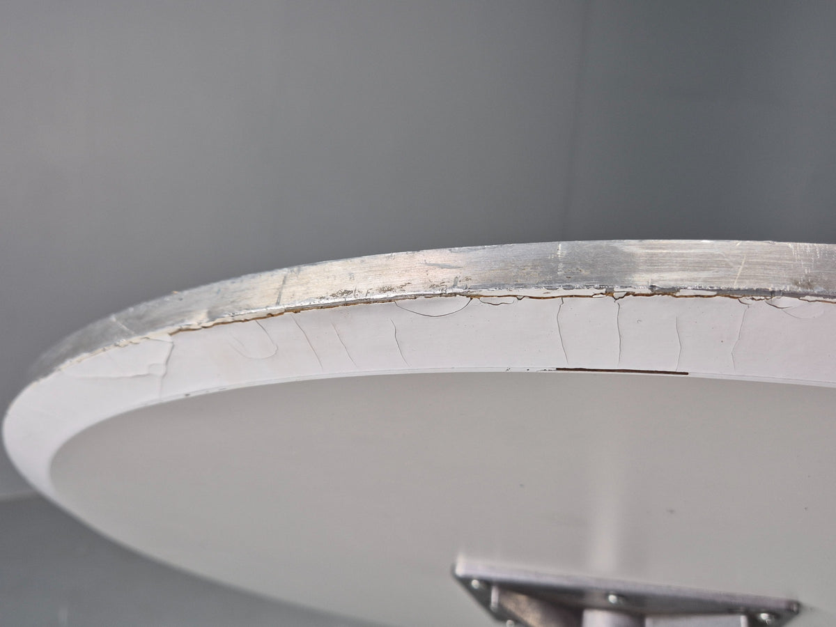 Vintage Fritz Hansen Circular Occasional Table Arne Jacobsen Design EB13001