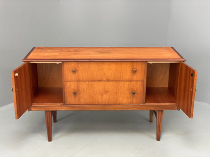 Vintage 1960s Teak Sideboard By Homeworthy Retro Drawers Mid Century EB12508