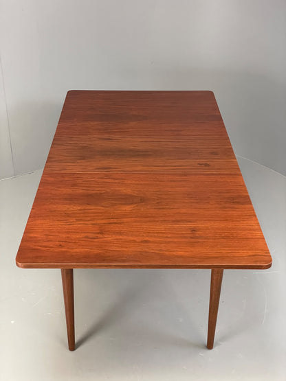 Vintage Walnut Dining Table Extending Mid Century 1960s Retro EB12960