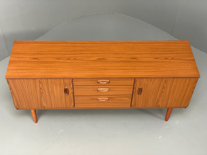 Vintage Schreiber 1960s Sideboard Formica Retro Mid Century Drawers EB12930