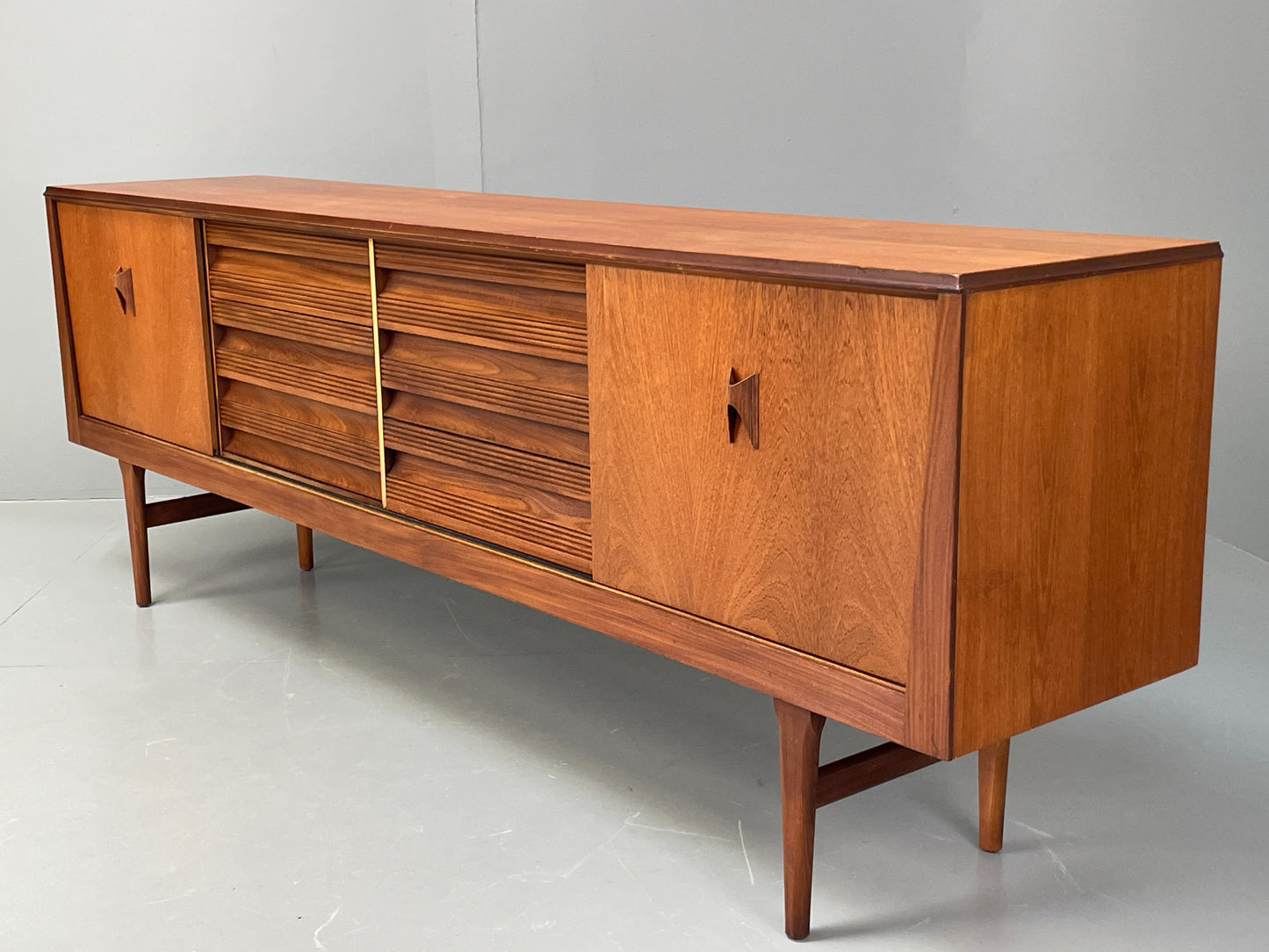 Vintage 1960s Teak Sideboard Elliots Of Newbury Mid Century Drawers EB12060