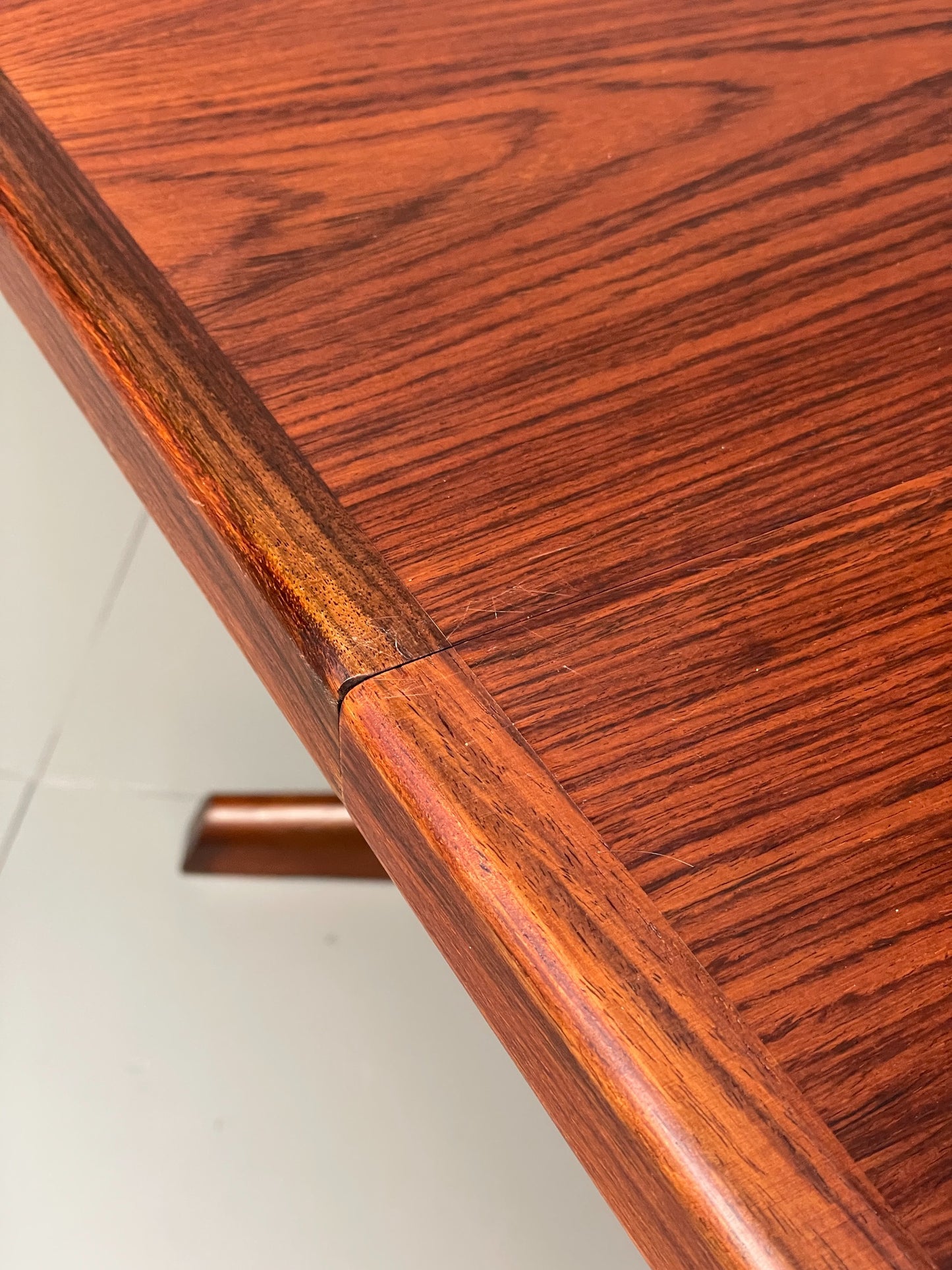 Vintage Dining Table Extending By Gudme Møbelfabrik Danish Mid Century EB12616