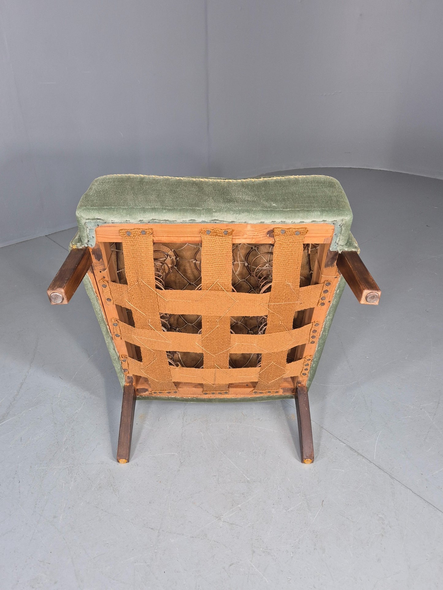 Vintage Mid Century Lounge Chair Danish Design Original 1950s Retro  EB12683